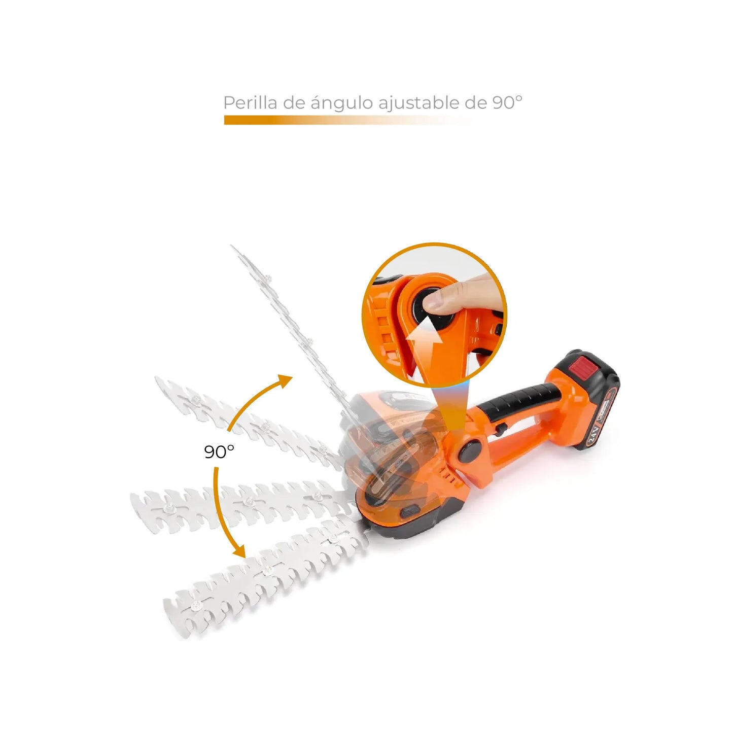 BORDIX™ – Podador Inalámbrico 2 en 1 + Batería Adicional Obsequio