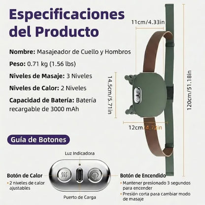 NEXORA™ Masajeador Inalámbrico que libera la tensión en minutos