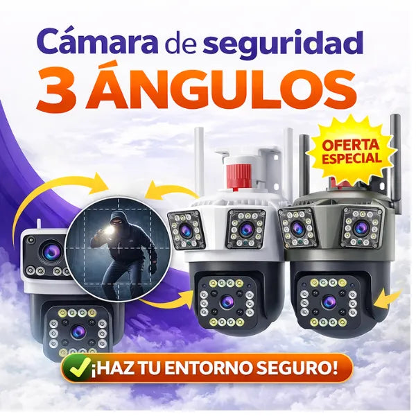TriVista Guard™ - La cámara que ve mas que cualquier otra