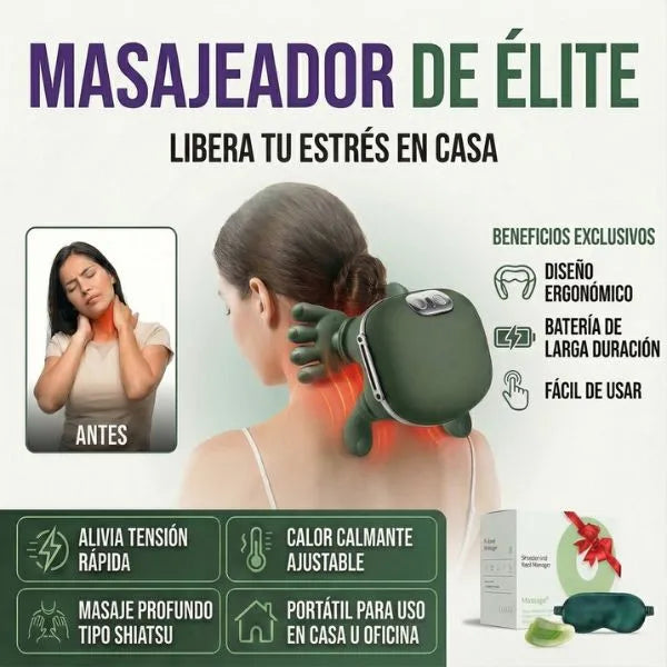 NEXORA™ Masajeador Inalámbrico que libera la tensión en minutos