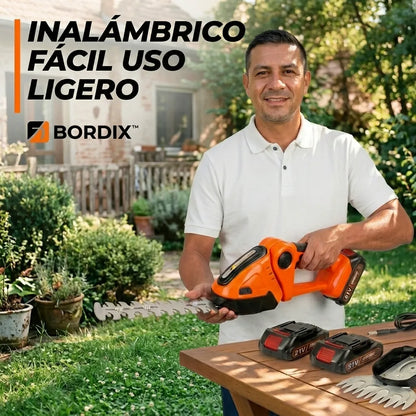 BORDIX™ – Podador Inalámbrico 2 en 1 + Batería Adicional Obsequio