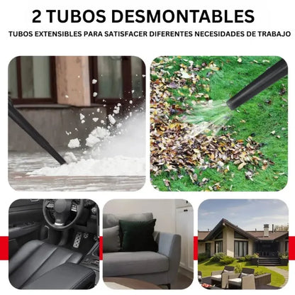 VentorPro™ - Sopladora aspiradora inalámbrica para trabajo ágil y profesional.