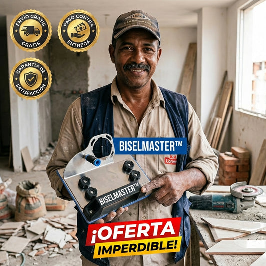 BISELMASTER™ - Soporte Biselador 45° para Pulidora